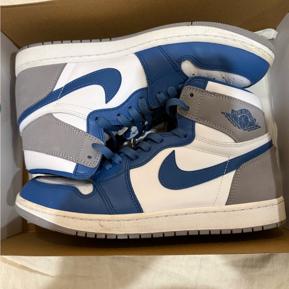 Jordan Other - Jordan Men's Sneakers in Blue and White Box